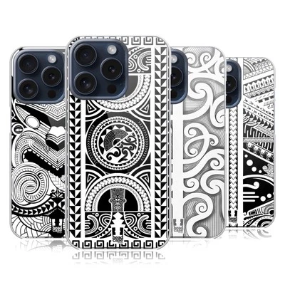 FUNDA TRASERA RÍGIDA HEAD CASE DESIGNS MAORÍ TATAU PARA TELÉFONOS APPLE iPHONE Foto 1 de 4