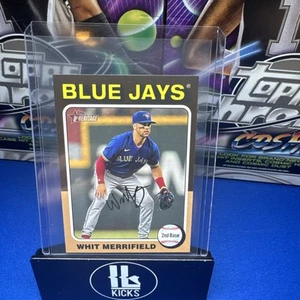 2024 Topps Heritage Mini - Whit Merrifield #359 - Picture 1 of 2