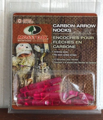 Mossy Oak Carbon Arrow Nocks NIP - Image 1 of 4