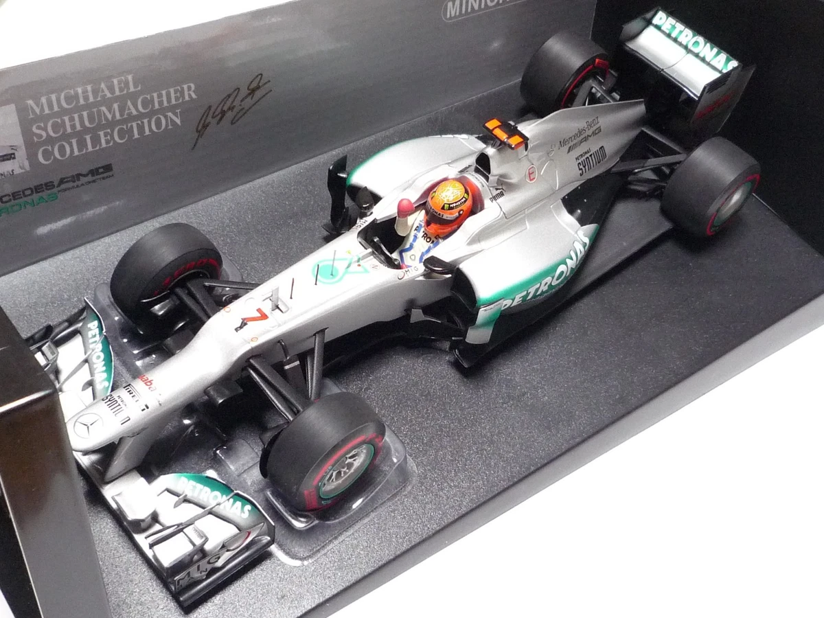 MINICHAMPS Michael Schumacher Mercedes GP Diecast Racing Cars for