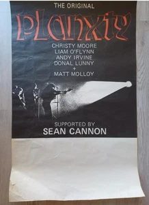 PLANXTY ORIGINAL CONCERT POSTER 1979 - Picture 1 of 6