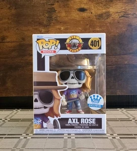 Axl Rose #401 (Skeleton) Funko Pop! Vinyl Figure Rocks Brand New Mint Condition - Foto 1 di 6