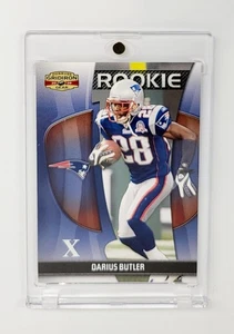 MINT #/ED RC 2009 Donruss Gridiron Gear Rookie Silver X's Darius Butler #133 NFL - Foto 1 di 2