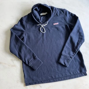 Vineyard Vines Pullover Sweatshirt mit Trichterkragen dunkelblau S - Bild 1 von 7