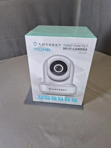 Amcrest ProHD White 1080P HD WiFi Wireless IP Home Network Security Camera V3 - Picture 1 of 8