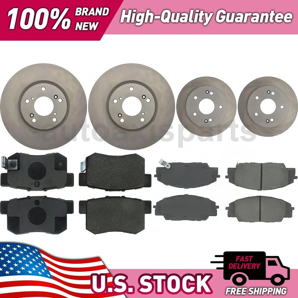 Kit de actualización de freno de disco de piezas centradas delanteras y traseras para Honda Civic 2006-2011 Foto 1 de 1