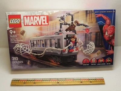 Lego Marvel 76321 Spider-Man vs Doc Ock Subway Train Scene NEW Sealed Box 9+year - Image 1 of 4