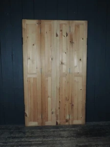 Reclaimed Vintage Pine Internal Window Shutters (KPL 898) - Picture 1 of 2