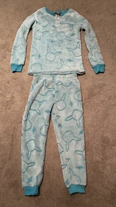 Pokémon Pikachu Kids’s Size Medium (8) Fleece Long Sleeve 2 Piece Pajamas - Picture 1 of 3