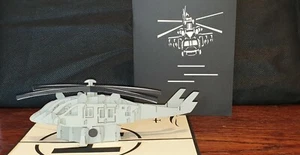 3D Pop Up Helicopter/Aeroplane Card.(Birthday, Get well, any Occasion.Blank card - Picture 1 of 3