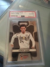 2018 Panini World Cup CYRILLIC TEXT Prizm #93 Leroy Sane PSA 10 Bayern Germany
