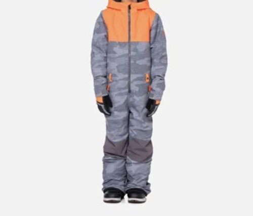 686 Boys Shazam One Piece (M) Charcoal Camo M2W601-CHCM - Image 1 of 1