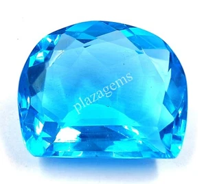 Piedra preciosa suelta aguamarina azul corte elegante certificado EGL 109,25 CT 5ATQ - Imagen 1 de 9