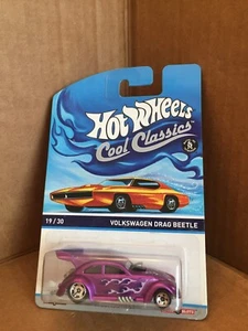 Hot wheels Volkswagen drag Beetle purple cool classics 19/30 MOC - Picture 1 of 7