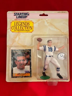 1989 STARTING LINEUP JOHNNY UNITAS LEGENDS COLLECTION KENNER ACTION FIGURE - Image 1 of 3