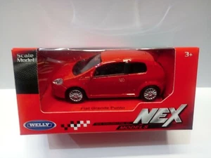 FIAT GRANDE PUNTO   SCALA  1:43 Nuovo  Welly  NEX MODELS - Foto 1 di 1
