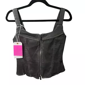 EB Denim Sample Sale Rainy Denim Corset Midnight "Black" - Bild 1 von 12