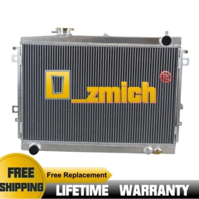2 Row Aluminum Radiator For Mazda Bravo B2600 UF EFI / Ford Courier PC 2.6L MT - image 1 of 4