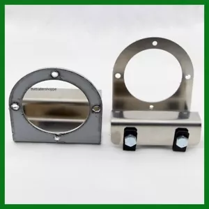 Soporte de marco de acero inoxidable 90* orientado hacia abajo - para luces de vidrio de sandía - Imagen 1 de 4