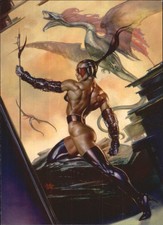 2003 Artwork of Boris and Julie Strokes of Genius Non-Sport Card #68 Huntress