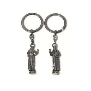 PORTE CLE SAINT PADRE PIO - STATUETTE - Imagen 1 de 1