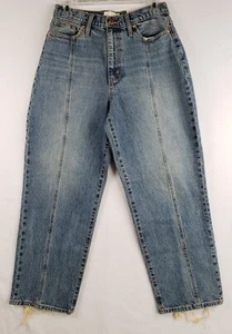 Pantalones de mezclilla Universal Thread vintage de pierna recta con curvas talla 6 28R nuevos con etiquetas Distress - Imagen 1 de 13
