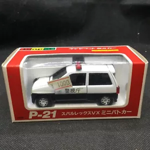 Diapet 1/35 Scale Police Car Yonezawa Toys RARE Die-Cast Model Japan P-21 Y48 - Foto 1 di 6