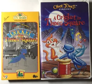 2 Cricket In Time Square 1993 & 1999 Kopien 1 Papier & 1 Klapphülle VHS - Bild 1 von 7