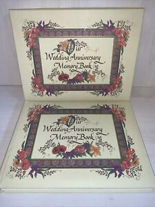Our Wedding Anniversary Memory/Journal Book From 1st to the 50th Year NIB