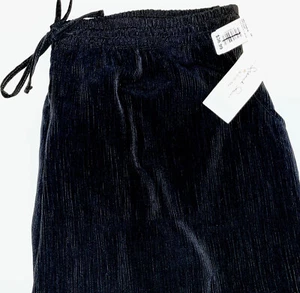 French Laundry Women’s Plus Gauze Black Bottom Pant Size 3X New With Tags - Picture 1 of 5