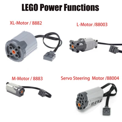 4X Motor Für LEGO 8882/8883 88003/4 Motor Power Function Lego Technik X/XL/M - Bild 1 von 4