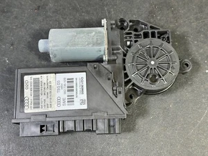 2004-2010 AUDI A8 D3 REAR RIGHT PASSENGER DOOR GLASS WINDOW REGULATOR MOTOR OEM - Bild 1 von 3