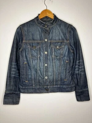 Vintage Gap Womens Small Blue Jean Denim Button Up Jacket - Image 1 of 4