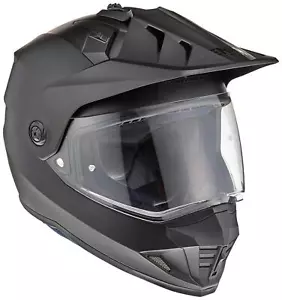 Yamaha Motorcycle Helmet Off-Road YX-6 ZENITH Semi-Flat Black L Size 90791-1778L - Picture 1 of 5