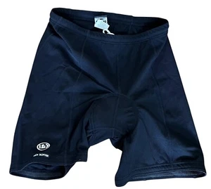 NWT Louis Garneau Ergo-MMC Softex Padded Black Cycling Shorts Women's XL - Picture 1 of 9