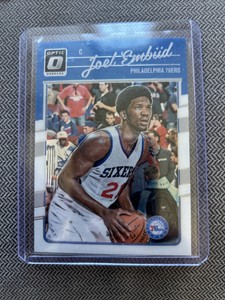 2016-17 Panini Donruss Optic #1 Joel Embiid Philadelphia 76ers