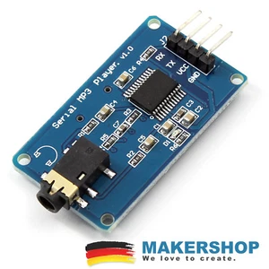 YX5300 MP3 Musik Player Modul Serial UART TTL Module Arduino Raspberry YX6300 - Bild 1 von 2