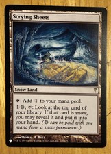 Scrying Sheets Coldsnap - mtg - MAGIC THE GATHERING