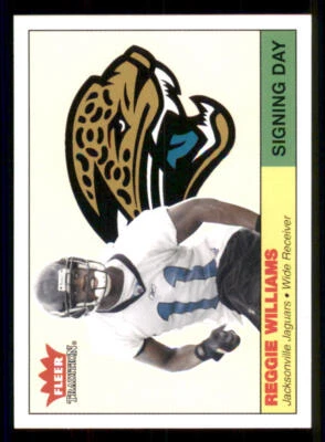 2004 Fleer Tradition Signing Day #8SD Reggie Williams - Image 1 of 2