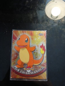 Charmander #04 Topps Chrome Pokemon Card Foil 