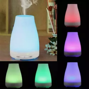 Essential Oil Aroma Air Purifier Ultrasonic Humidifier Aromatherapy LED Diffuse - Picture 1 of 13