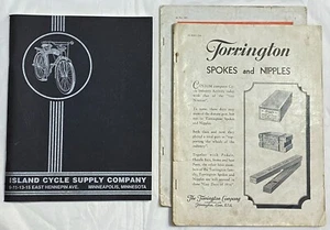 1938 Island Cycle Supply Co Ristampa catalogo biciclette e giocattoli + caricatori biciclette Pr anni '30 - Foto 1 di 24