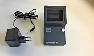 SAFE Signoscope T2+ Netzteil, Wasserzeichen-Prüfgerät/Prüfer/ Finder, Topzustand - Bild 1 von 5