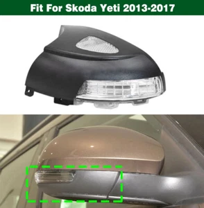 LED Right Side Rearview Mirror Turn Signal Light Lamp For Skoda Yeti 2013-2017 - Picture 1 of 9