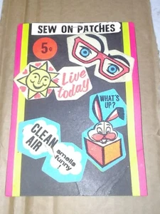 Vending Machine Toy Display Card Circa 1960 - Picture 1 of 2