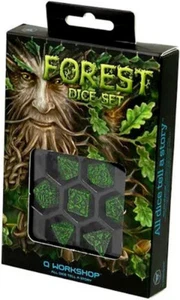 Würfel - Forrest Würfelset (7 Teile) neu und unbespielt - Bild 1 von 3