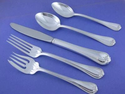 Sterling REED & BARTON 5pc Place Setting WOODWIND ~no mono ~ $349 each - Image 1 of 4