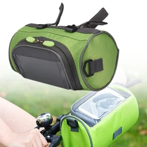 Wasserdichte Fahrrad Lenkertasche mit Handyhalterung –Fahrradtasche Fronttasche - Bild 1 von 9