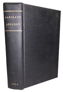 1775, PHILADELPHIA IMPRINT, ROBERT BARCLAY, AN APOLOGY, QUAKER, CHRISTIANITY - Picture 1 of 5