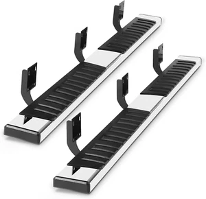 For 99-16 Ford F250-F550 Super Duty Extended Cab 6" Side Step Bar Running Boards - Picture 1 of 9